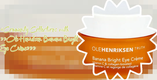 Banana bright eye cream