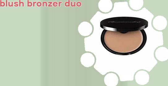 Cream blush and bronzer