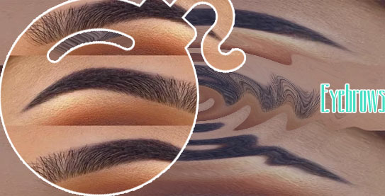 Eyebrow shaping