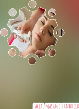 Facial massager target