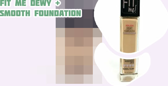 Fit me dewy foundation