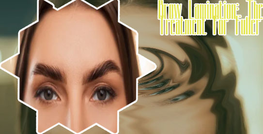 Laminated brows