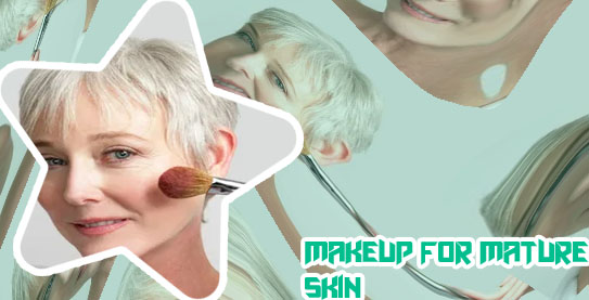 Makeup for mature skin