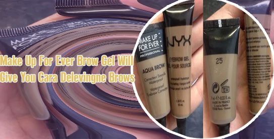 Makeup forever brow gel