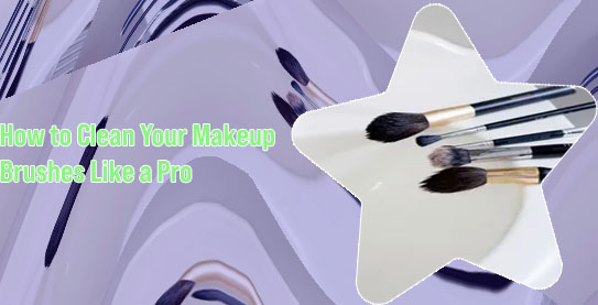 Natural hair makeup brushes